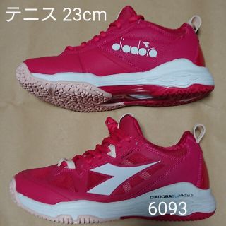 ディアドラ(DIADORA)のテニス 23cm ディアドラ スピード ブルーシールド フライ2 W SG(シューズ)