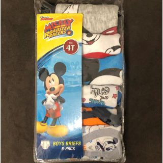 ディズニー(Disney)のDisney ミッキー　ブリーフ　4T　6点セット(下着)