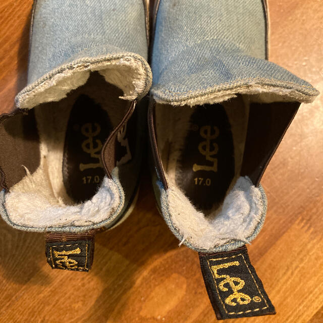 Lee(リー)のLeeブーツ１７センチ キッズ/ベビー/マタニティのキッズ靴/シューズ(15cm~)(ブーツ)の商品写真