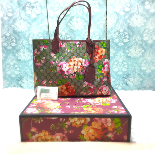 Gucci - 超美品 GUCCI☆ GG ブルームス スプリーム リバーシブル