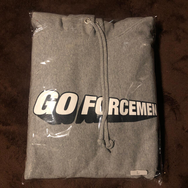 go forcemen パーカー　supreme デブラージ