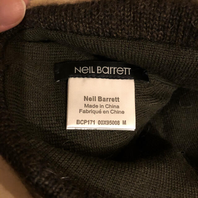 NEIL BARRETT(ニールバレット)のNeilbarrett ニット帽 ビーニー ニットキャップ  ニールバレット　 メンズの帽子(ニット帽/ビーニー)の商品写真