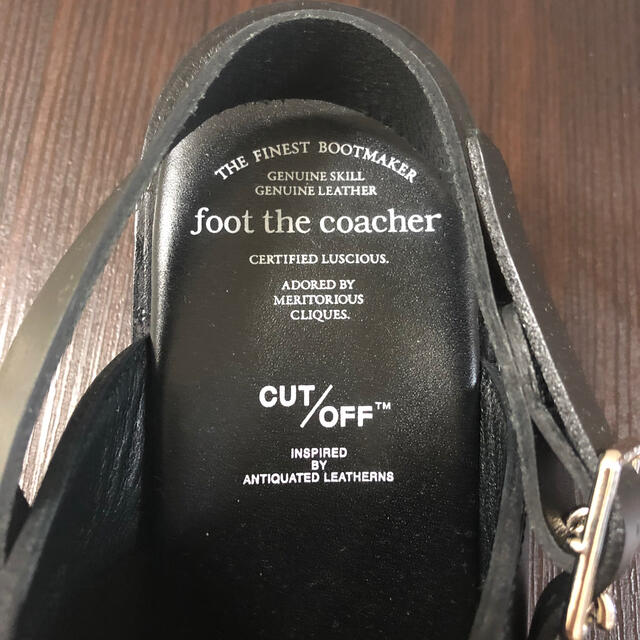 【foot the coacher】 CUT OFF ENGINEER BELT
