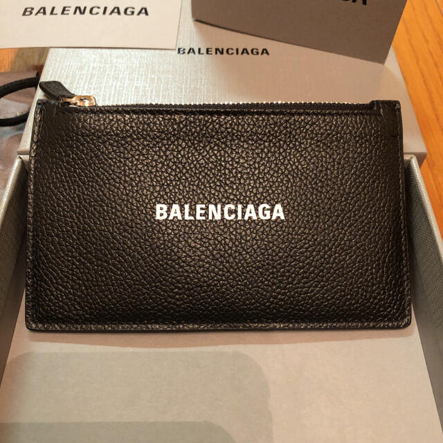 バレンシアガ BALENCIAGA コインケース カードケース　ブラック　新品