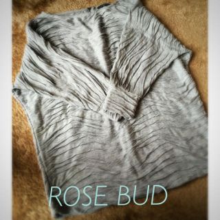 ローズバッド(ROSE BUD)のROSE BUD  ドルマントップス(カットソー(長袖/七分))