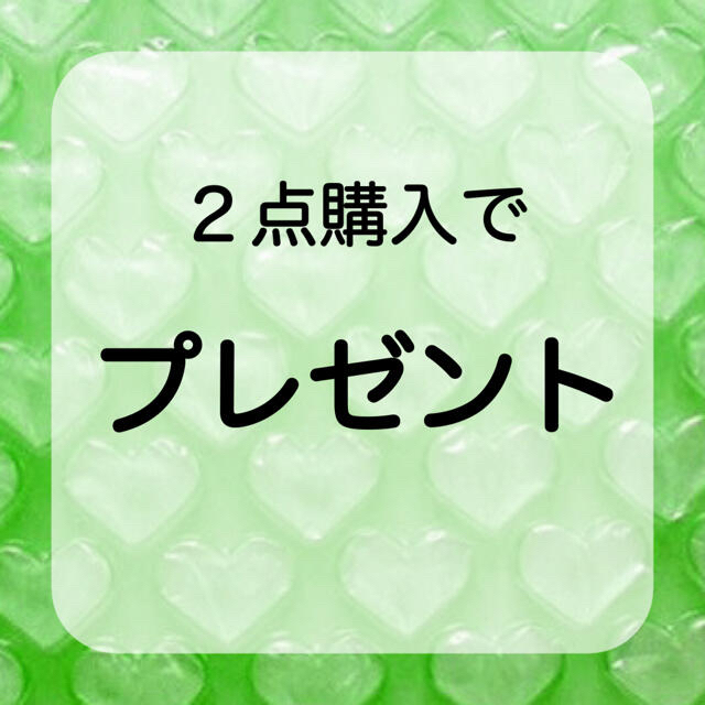 N_2点購入でプレゼント☆２点購入特典☆