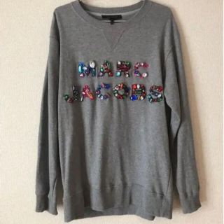 マークジェイコブス(MARC JACOBS)のマークジェイコブス ビジュー トレーナー 美品(トレーナー/スウェット)