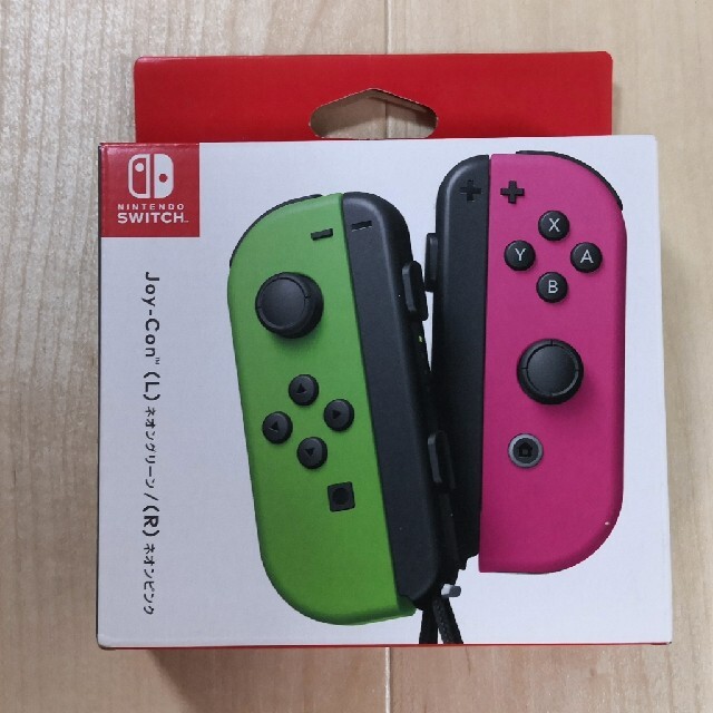 新品 Nintendo Switch Joy-Con グリーン/ピンク