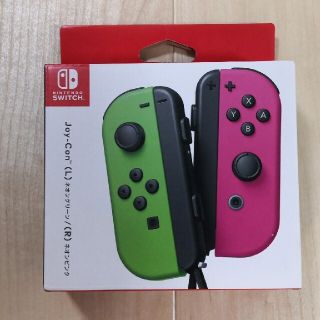 ニンテンドースイッチ(Nintendo Switch)の新品 Nintendo Switch Joy-Con グリーン/ピンク(家庭用ゲーム機本体)