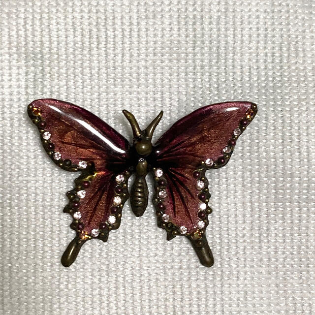 AGATHA(アガタ)のAGATHA  蝶々ブローチ レディースのアクセサリー(ブローチ/コサージュ)の商品写真