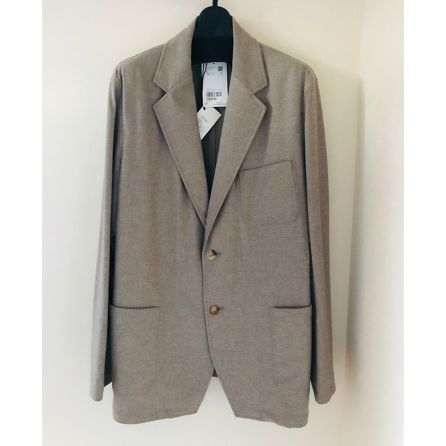 新品 AURALEE オーラリー 20aw ジャケット ウールフランネル 5 新品 AURALEE オーラリー 20aw ジャケット ウールフランネル 5
