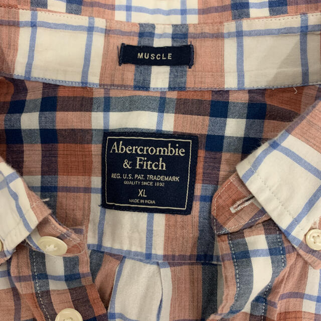 Abercrombie&Fitch(アバクロンビーアンドフィッチ)のアバクロ　チェックシャツ メンズのトップス(シャツ)の商品写真