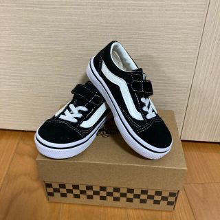 ヴァンズ(VANS)のreirei._.oh様⭐︎VANSオールドスクールスニーカー16cm ブラック(スニーカー)