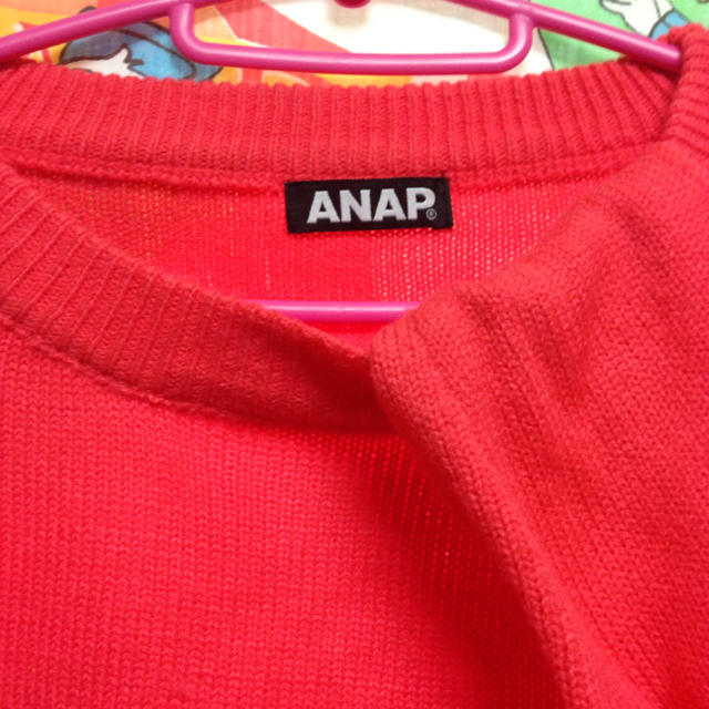 ANAP(アナップ)のネオン＃PK＃KNIT レディースのトップス(ニット/セーター)の商品写真