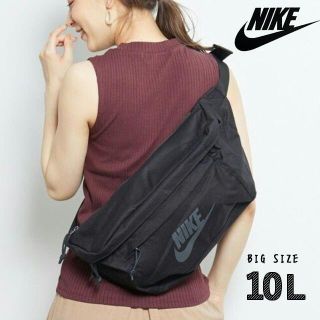 ナイキ(NIKE)のNIKE ナイキ テック ボディーバッグ ヒップパック ブラック(ボディバッグ/ウエストポーチ)