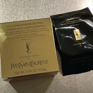 イヴサンローランボーテ(Yves Saint Laurent Beaute)のYSL イヴ・サンローラン  アンクルド クッション ファンデ N20レフィル(ファンデーション)