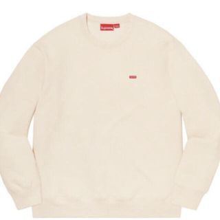 シュプリーム(Supreme)の商品名：supreme Small Box Crewneck Natural (スウェット)