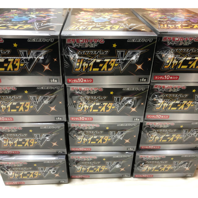 ポケモンカード　シャイニースターV 12 box シュリンク付き