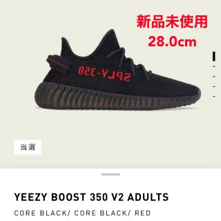 アディダス(adidas)のYEEZY BOOST 350 V2 "CORE BLACK / 28.0cm(スニーカー)