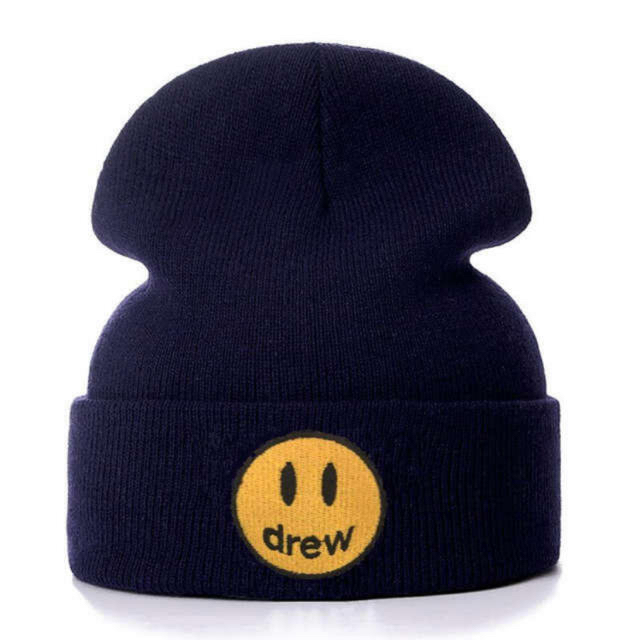 mascot rib beanie - black drew houseニット帽/ビーニー