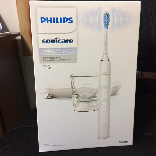 PHILIPS(フィリップス)のフィリップス ダイヤモンドクリーン ９０００ スマホ/家電/カメラの美容/健康(電動歯ブラシ)の商品写真