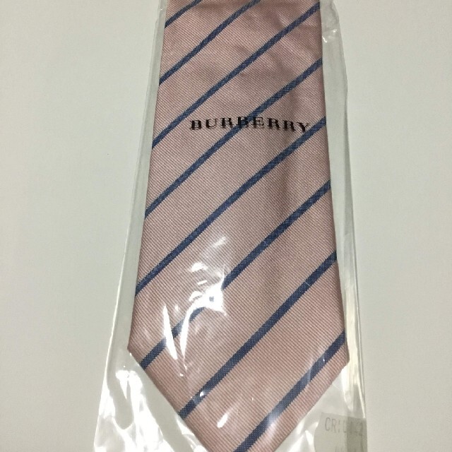 BURBERRY(バーバリー)の新品未使用 BURBERRY LONDON ネクタイ ピンク系 シルク100% メンズのファッション小物(ネクタイ)の商品写真