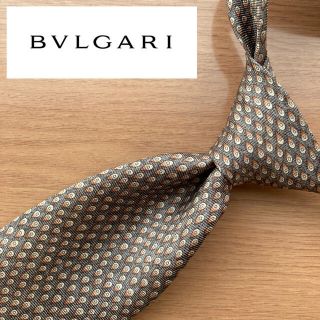 ブルガリ(BVLGARI)の【美品】ブルガリ&GUCCI 2本 イタリア製最高級ネクタイ(ネクタイ)