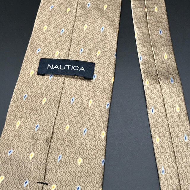 NAUTICA(ノーティカ)のノーティカ シルクネクタイ☆ペイズリー 小紋柄 総柄 クラッシック メンズのファッション小物(ネクタイ)の商品写真