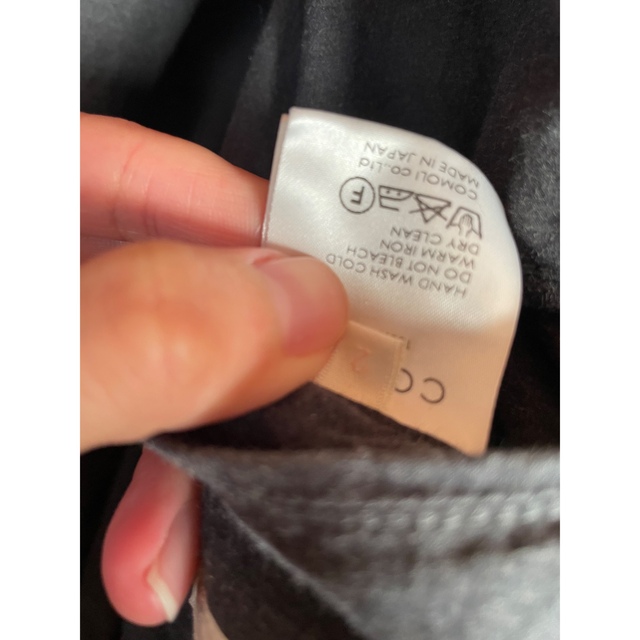 COMOLI(コモリ)のCOMOLI 16ss タイプライターフーデッドコート メンズのジャケット/アウター(その他)の商品写真