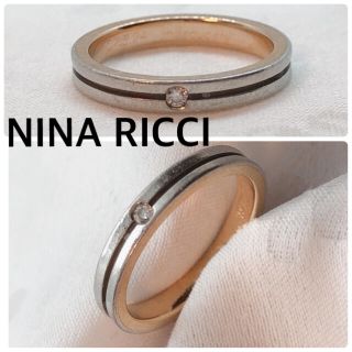 NINA RICCI ダイヤモンド リング・指輪 PT900 K18PG レディース