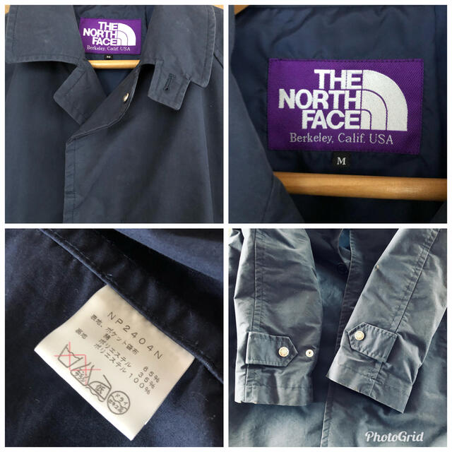 THE NORTH FACE(ザノースフェイス)のナナミカ購入 ノースフェイス　 パープルレーベル  ステンカラー コート M メンズのジャケット/アウター(ステンカラーコート)の商品写真