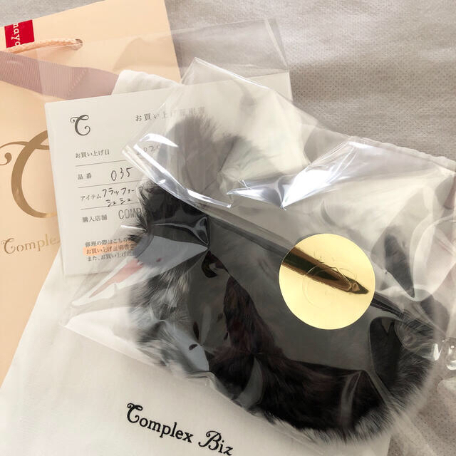 Complex Biz(コンプレックスビズ)の【お取置き中】コンプレックスビズ 新品シュシュ レディースのヘアアクセサリー(ヘアゴム/シュシュ)の商品写真