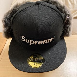 シュプリーム(Supreme)のsupreme 19aw Earflap New Era Box Logo 新品(キャップ)