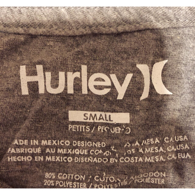 Hurley(ハーレー)の【専用】Hurley ハーレーTシャツ　グレー レディースのトップス(Tシャツ(半袖/袖なし))の商品写真