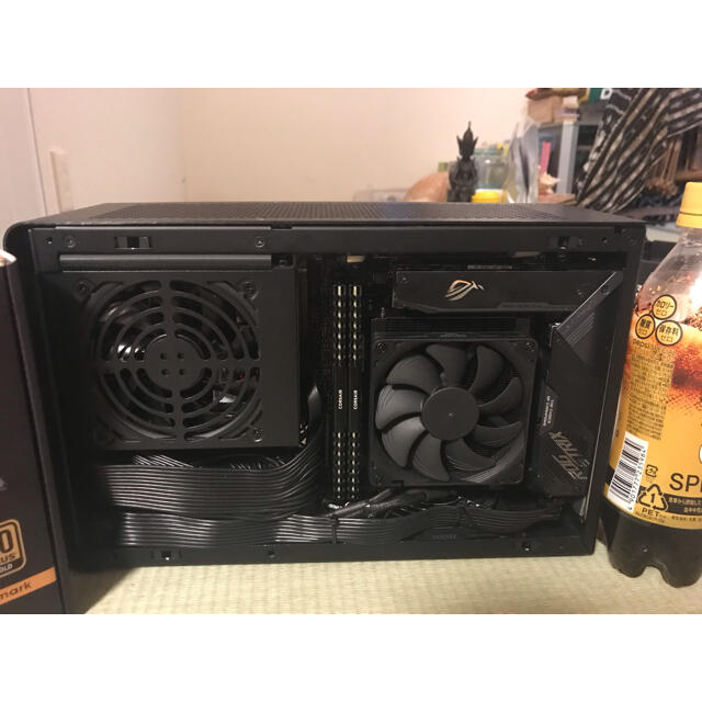 DAN CASE A4-SFX V4.1 Black + 拡張ブラケットPCパーツ