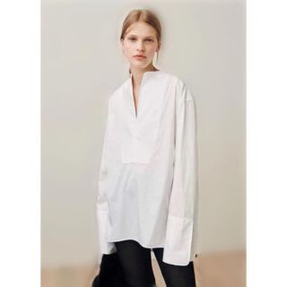 シンゾーン(Shinzone)のTOTEME / WHITE POPLIN MILLAY BLOUSE(シャツ/ブラウス(長袖/七分))