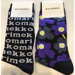 マリメッコ(marimekko)の【りっつ様専用】マリメッコ靴下　23.5cm 2足セット(ソックス)