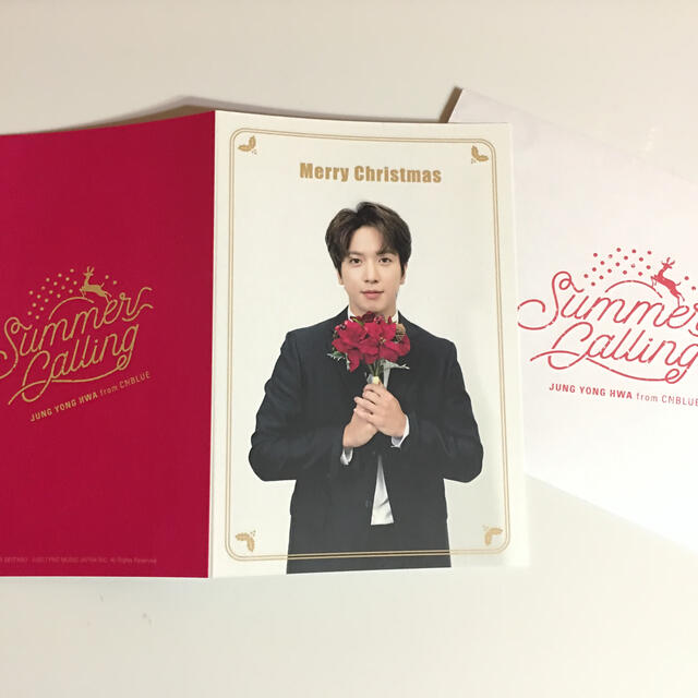 CNBLUE(シーエヌブルー)のCNBLUE ジョン・ヨンファ クリスマスカード  エンタメ/ホビーのタレントグッズ(ミュージシャン)の商品写真