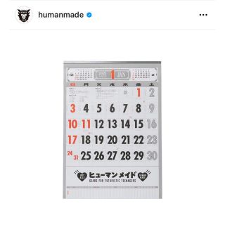 アベイシングエイプ(A BATHING APE)のHUMAN MADE 2021 HMMD CALENDAR (その他)