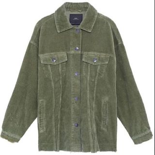 ザラ(ZARA)のZARA コーデュロイ ジャケット  カーキ XS(その他)