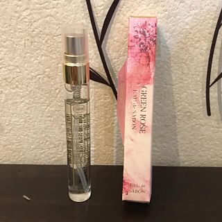 サボン(SABON)の最終価格*SABON *オードゥサボン*グリーンローズ*箱付き(香水(女性用))