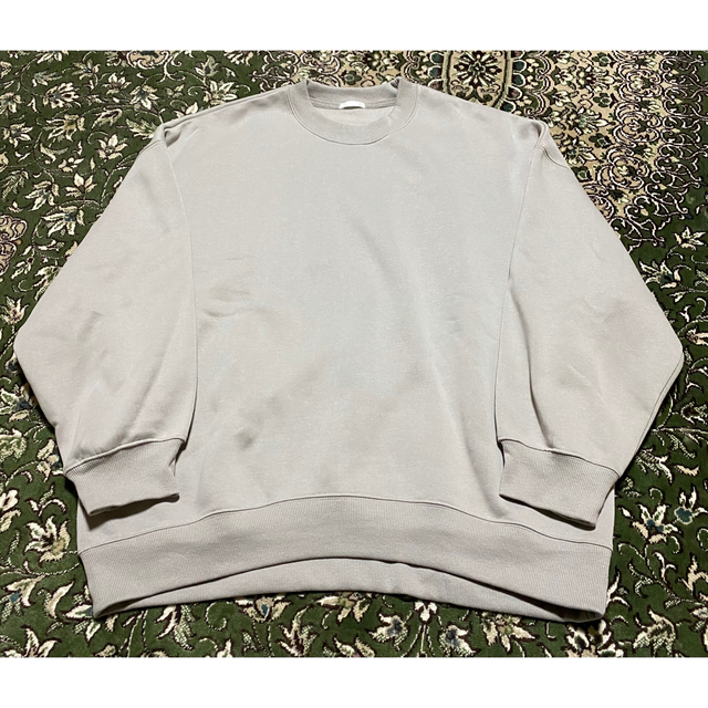 GU(ジーユー)のGU オーバーサイズスウェットプルオーバー(長袖) BEIGE XXL レディースのトップス(トレーナー/スウェット)の商品写真