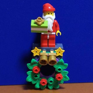 レゴ(Lego)のレゴ★レゴマグネット サンタ＆クリスマスリース オリジナル・アレンジ(キャラクターグッズ)