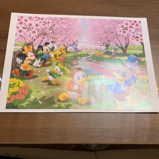 ディズニー(Disney)の非売品 ディズニー ミッキーとミニーのポスター アートコレクション(絵画/タペストリー)