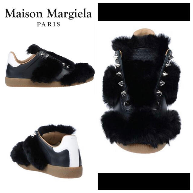 マルジェラ　Maison Margiela ファースニーカー　スニーカー　レア