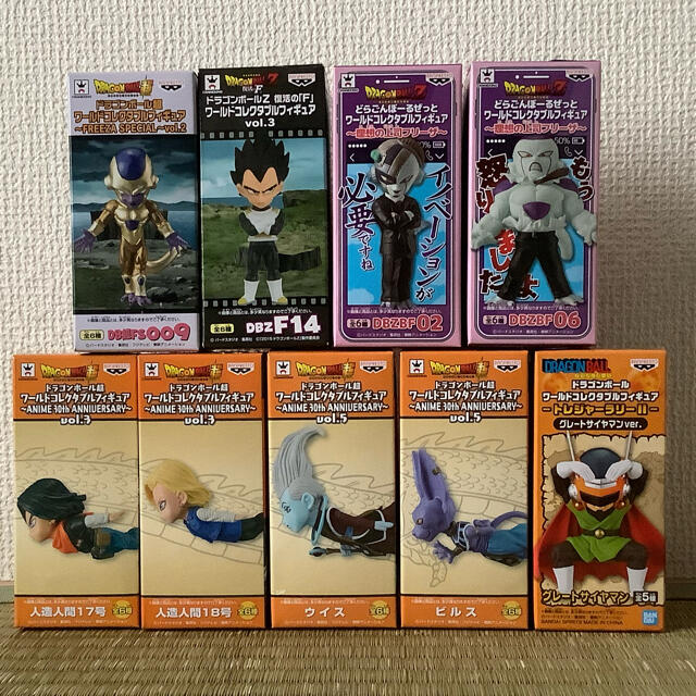 ドラゴンボール ワーコレ ９体セットの通販 by かなり's shop｜ラクマ