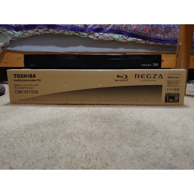 TOSHIBA REGZA レグザブルーレイ DBR-W1008