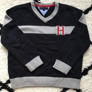 トミーヒルフィガー(TOMMY HILFIGER)のキッズ　ニット(ニット)