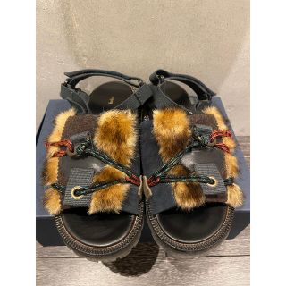 カラー(kolor)のkolor 19aw ファーサンダル(サンダル)