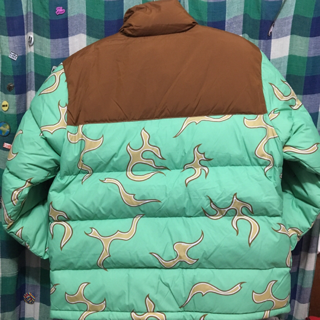 golf wang ゴルフワン フレイムダウンジャケット ミントL - ダウン